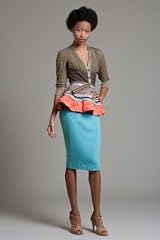 BL3060 Peplum Cardigan