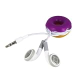 MiniSuit Universal Earphone Cord Winder Wrap Organizer (Purple Frosted Donut) MiniSuit Universal Earphone Cord Winder Wrap Organizer (Purple Frosted Donut)