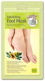 Exfoliating Foot Mask Papaya & Chamomile Extract - Professional "Sock type" Foot Exfoliating Mask - Perfectly Peel Away Calluses and Dead Skin Cells in Just 2 Weeks!!! by ADWIN
