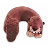 Noodle Head Travel Buddies Beaver Pillow