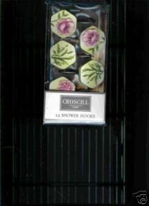 Croscill Verbena Shower Curtain Set Floral