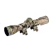 TRUGLO 4X32 Camo Crossbow Scope With Mounting Rings