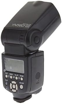 MCH- YONGNUO YN560III 2.8" LCD 2.4GHz IR Wireless 10W 5600K 1-LED Speedlite / Photoflood Lamp - Black