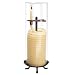 Candle by the Hour 80-Hour Candle with Glass Cylinder