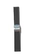 24mm Black Locman Style Rubber/Silicone with S/S Deployment Buckle from Toscana