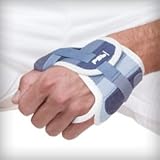 PSB Sports Thumb Brace - Blue/White, Medium (Right Hand)