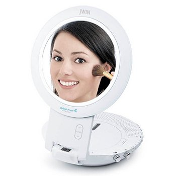 New Jwin Splash Proof Bathroom Cd Player Am Fm Radio Water Resistant Design Supports Repeat Random
