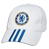 adidas Chelsea 3 Stripe Cap WHITE
