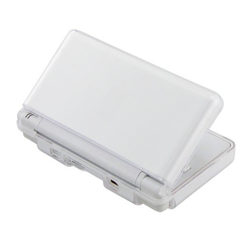 Crystal Case with Silicone Lining for Nintendo DS Lite, White