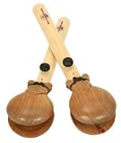 Black Swamp Large Cocobolo Handle Castanets, Pair