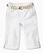 Hannah Montana Girls Rhinestone-Studded Bermuda with Belt