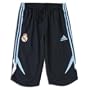 Real Madrid 09/10 3/4 Training Pant (Navy/Sky)