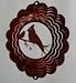 Search : Cardinal 7 inch Wind Spinner