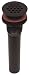 Oil Rubbed Bronze Grid Hole Strainer Bathroom Sink Drain No Overflow