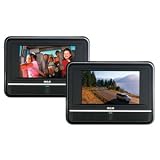 RCA DRC6272 Twin Mobile DVD Players - play two different DVDs!