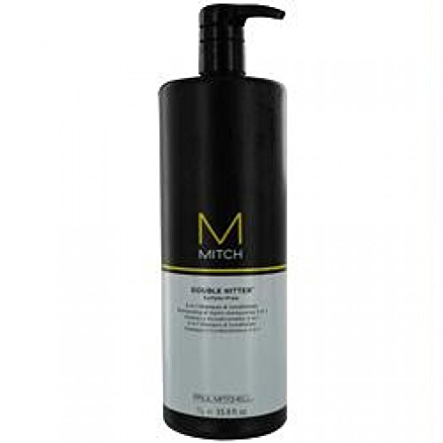 Mitch Double Hitter Sulfate Free 2-in1 Shampoo & Conditioner/FN218105/33.8 oz//