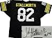John Stallworth Pittsburgh Steelers NFL Hand Signed Authentic Style Black Jersey
