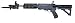 Archangel Rifle(10-22) deluxes standard model:upper receiver housing w/ integral pica...