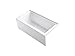 KOHLER 20201-RA-0 Underscore Bathtub, White