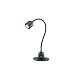 Electrix 6000 BLK Desk Lamp, Halogen, Mounting, Tip Resistant, 25" Reach, 20W, 1700 Raw Lumens