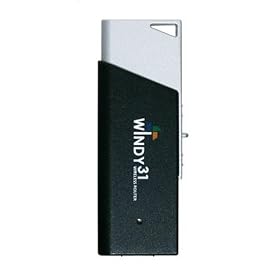 Windy31 USB-Type Portable Wireless Gateway to Combine Wireless Lan card, Wireless AP and Wireless Router (Black) (Retail Packaged)