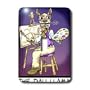 Londons Times Funny Animals Cartoons - Salvador Dali Lama - Light Switch Covers - single toggle switch