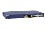 Netgear Prosafe 24Port 10/100 Smart Switch with 4 X GIG Ports and Full POE