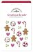 Doodlebug Christmas Candy Boutique Brads, 18/Pkg
