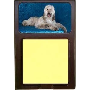 Afghan Hound Sticky Note Holder