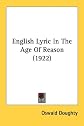 English lyric in the age of reason