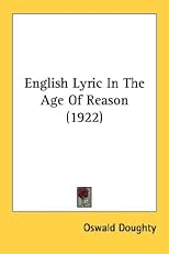 English lyric in the age of reason