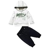 J by Jasper Conran- White soft hooded top and joggers