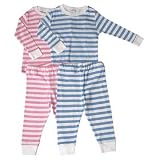 Stripe Long Johns (Organic Cotton)