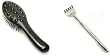 Motorized Hair Brush Head Tingler Therapeutic Head Scalp Massager and Telescoping Back Scratcher