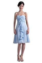 Sweetheart Chiffon Empire   Waistline Bridesmaid Dress/Prom Dress/Party Dress 