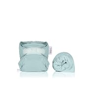 The Pop-In Bamboo Nappy Trial Pack - Birth to Potty - Duck egg