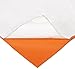 Silicone Sponge Rubber Sheet, Adhesive-Backed, Medium-Firm Density, Textured, AMS 3195, Orange, 0.125