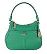 Cole Haan Pebbled Leather Kim Hobo Village Unit Bag B37325 Greenhouse