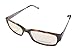 Jones New York Eyewear Mens Rectangle Tortoise Plastic Frame J510