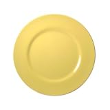Calypso Basics Melamine Dinner Plate in Lemon (Set of 6)