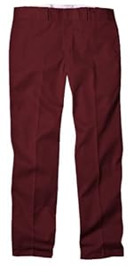 Dickies Men's Original 874 Work Pant, Maroon, 31x30