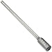 PFERD Cylindrical Carbide Bur, Long-Length, Uncoated (Bright) Finish, Single Cut, End Cut End