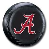 Alabama Crimson Tide Black Spare Tire Cover