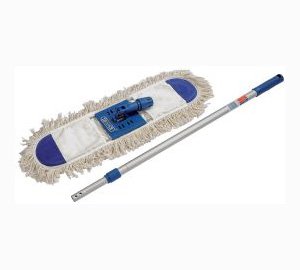Draper 48934 flacher Staub-Mopp mit Teleskop-Stiel 600 mm