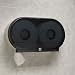 Jumbo Twin-Roll Plastic Toilet Tissue Dispenser - Smoke
