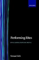 Performing Rites: Evaluating Popular Music