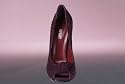 Pumps von Apart Veloursleder in Aubergine