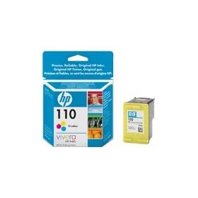 HP 110 - Print cartridge - 1 x colour (cyan, magenta, yellow)
