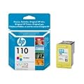 HP 110 - Print cartridge - 1 x colour (cyan, magenta, yellow) - blister with RF alarm