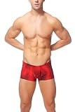 1st Fantasies Tight Fitting Male Power Red Skyview Pouch Shorts